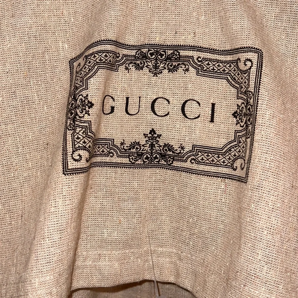 New Gucci Travel Hanging Garment Cover with Hanger
